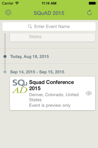 SQuAD Conference 2015 - Denver, CO screenshot 2