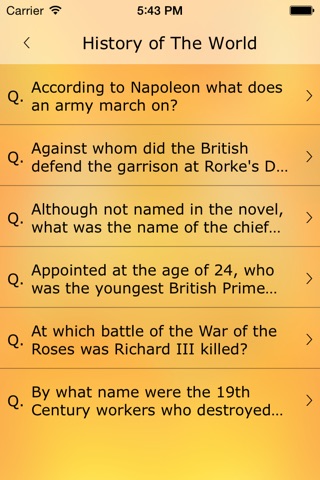 General Knowledge of The World - History, Questions of The World screenshot 3