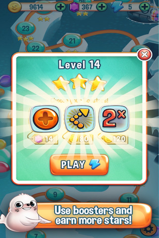 Bubble Pop - shooter heroes rescue pet witch screenshot 2