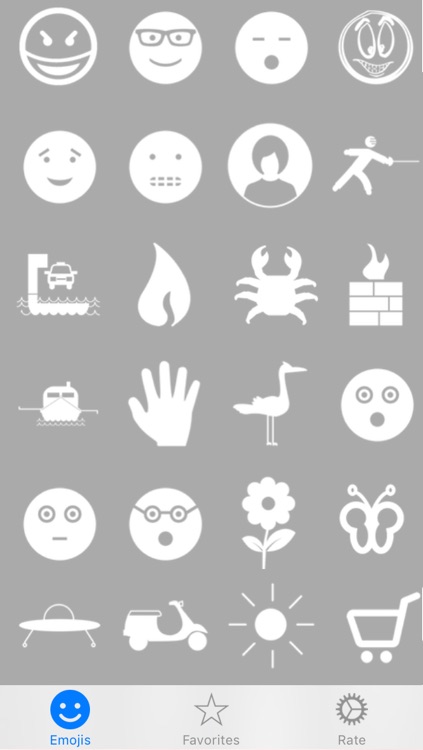 Free White Emojis