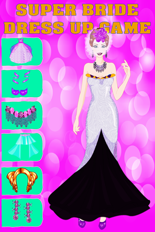 Super Bride Dress Up Game screenshot 4