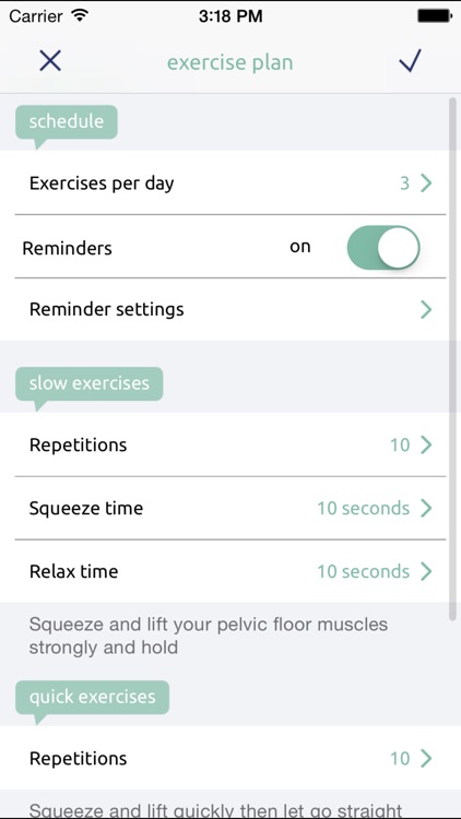 Squeezy for Men - the NHS Physiotherapy App for Pelvic Floor Muscle Exercises