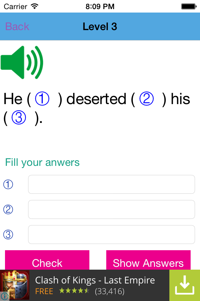 TyGonEN - English Listen Practice Free