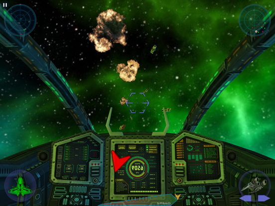 Space Wars 3D Star Combat Simulator: FREE THE GALAXY! iPad app afbeelding 1