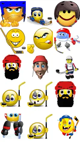Game screenshot Free Hockey Emojis apk