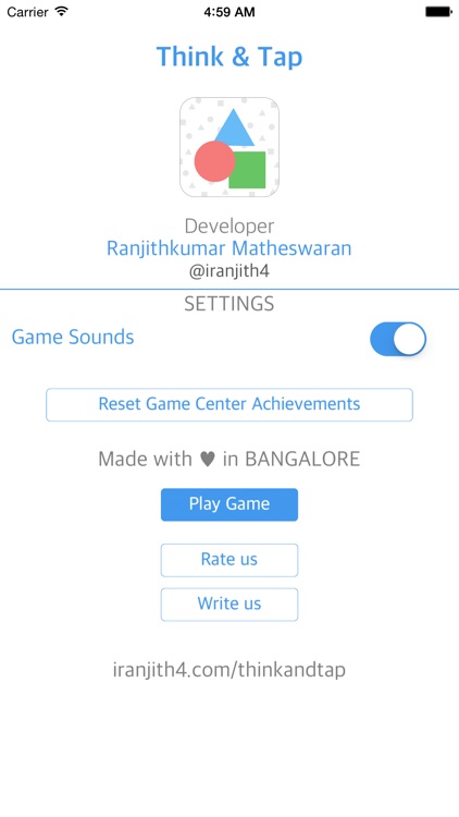Think & Tap Lite - Addictive Game Puzzle Mind Shape Colors screenshot-3