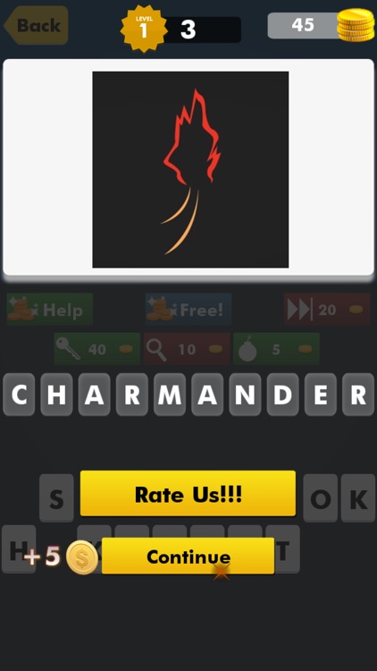 Anime TV Series Characters Trivia Quiz of Pokemon Edition Games for iPhone Free