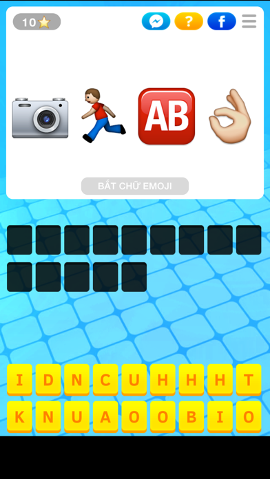 Screenshot #3 pour Bắt chữ Emoji - Đuổi mặt cười cực khó 2015