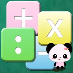 Cute Bear Hard-Working : Study Quick Math app icon