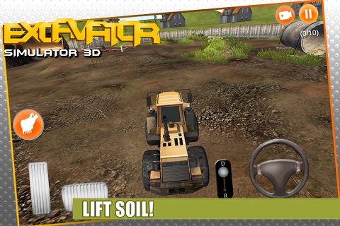 Excavator Driver Simulator 3D screenshot 3