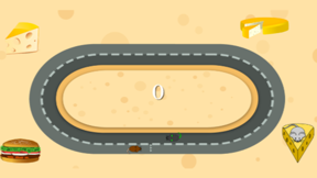 Clever flying hamster attack on the run race crash apps game screenshot
