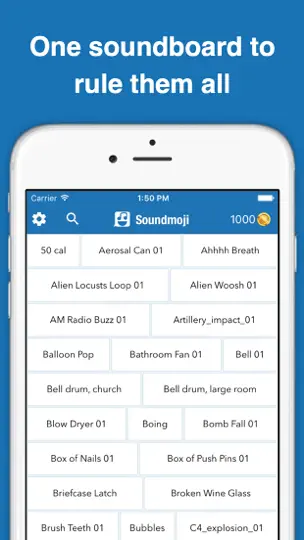Soundmoji iPhone Ekran Görüntüsü 1