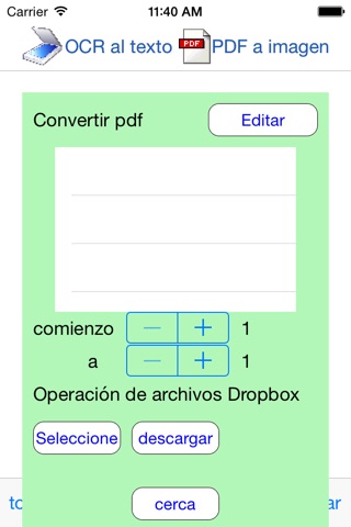 A Agile OCR al texto y pdf escáner (reconocimiento óptico de caracteres) en español | ocr and pdf converter screenshot 4