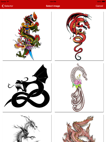 Tattoo Me - Tattoos effects on your photo and pictures! iPad screenshot 4 - Entertainment app