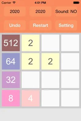 Game screenshot 2048+  -Compatible iPhone 6、iPhone 6 Plus apk