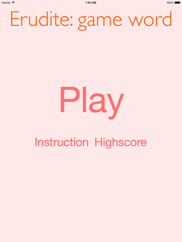 Screenshot #4 pour Erudite: word game