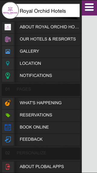 Screenshot #3 pour Royal Orchid Hotels