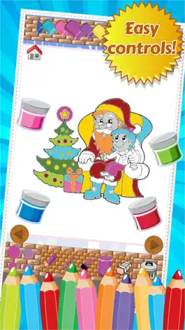 Game screenshot Christmast Coloring Book Drawing for Kid Games hack