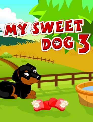 My Sweet Dog 3 - Take care for your cute virtual puppy! iPad screenshot