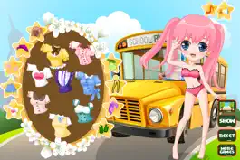 Game screenshot Fashion School Girl Dress Up apk