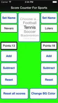Score Counter For Sports iphone bilder 2