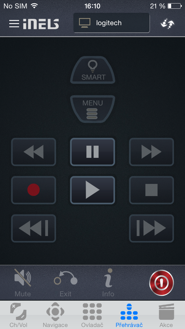 iNELS Home Control IR for iPhone