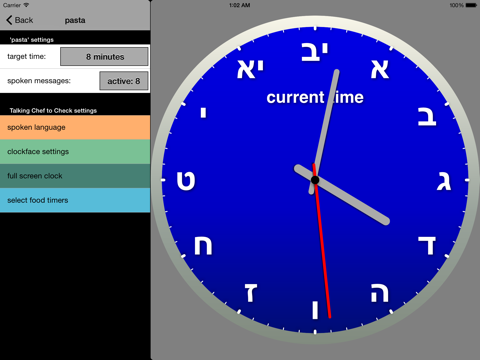 Screenshot #4 pour Talking Chef Timers to Check TalkTime