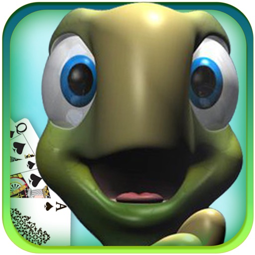 Real Turtle Solitaire Fun Easy Deluxe 3d Card Game iOS App