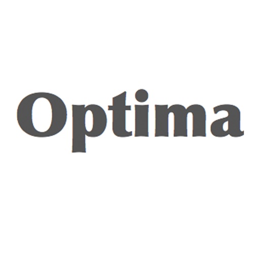 Keyboard of Optima Font: Artistic Style Keys for iOS 8