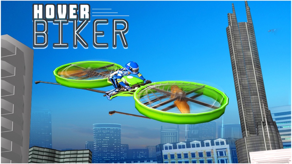 #4. Hover Biker ( 3D Simulation Game ) (iOS) 由: Lime Soda Games