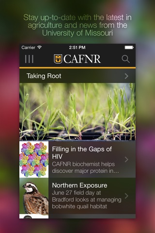 CAFNR screenshot 3