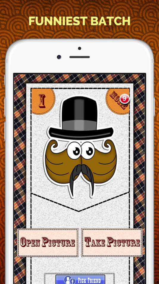 Funniest Batch - Insta-Collage Fun by Edit Photo with Moustache, Eyebrow and Moes Free - 1.2 - (iOS)