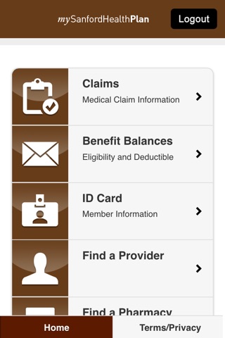 mySanfordHealthPlan screenshot 2