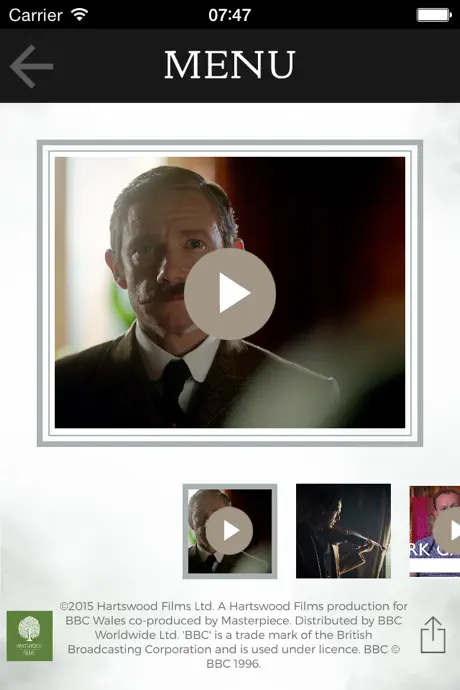 Sherlock The Abominable Bride App