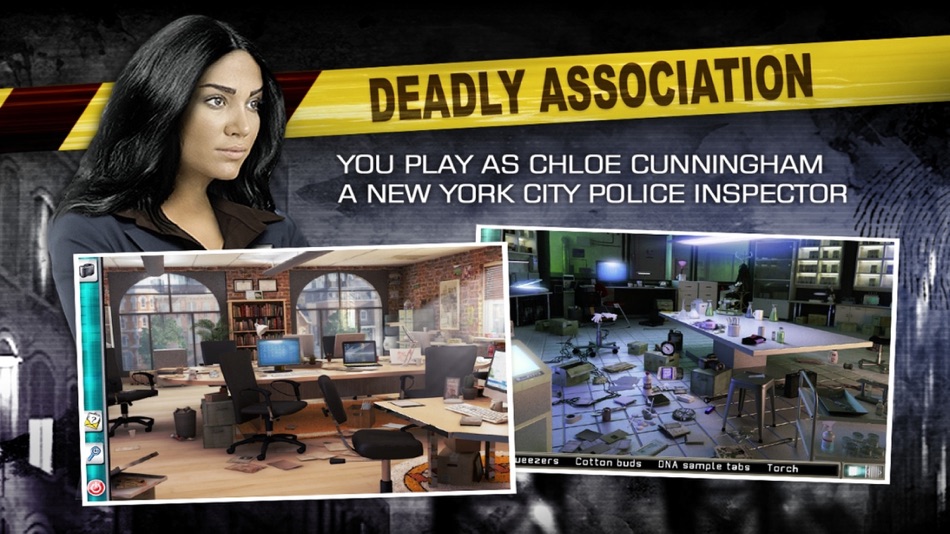 #1. Deadly Association - A Hidden Object Adventure (iOS) โดย: Microids