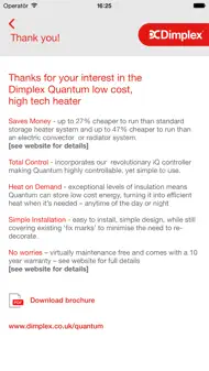 Dimplex Quantum heater sizing guide iphone bilder 3