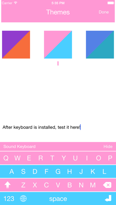 Tone Keyboard - Sound of Typing Screenshot 5