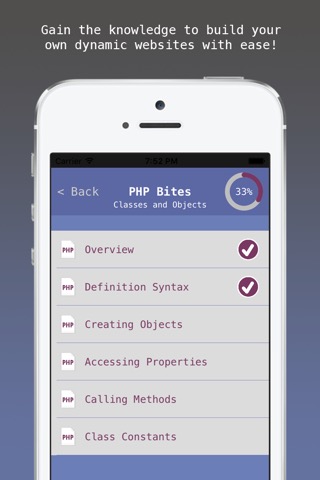 PHP Bites - Learn How to Code in PHP with Interactive Mini Lessonsのおすすめ画像3