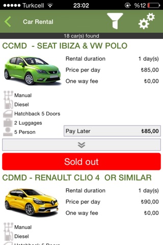 eCar Kayseri & Cappadocia Car Rental screenshot 2