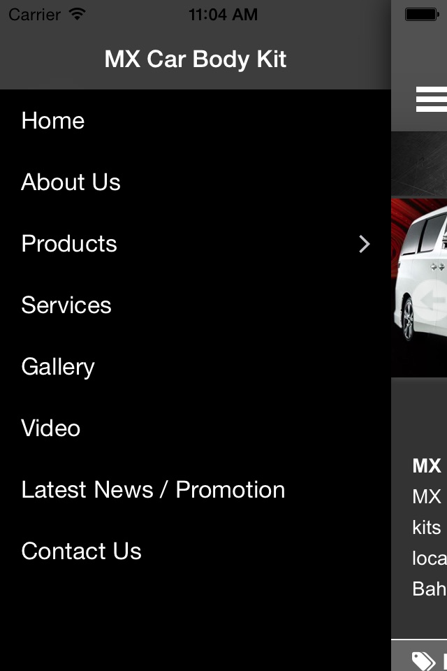 MX Car Body Kit screenshot 2