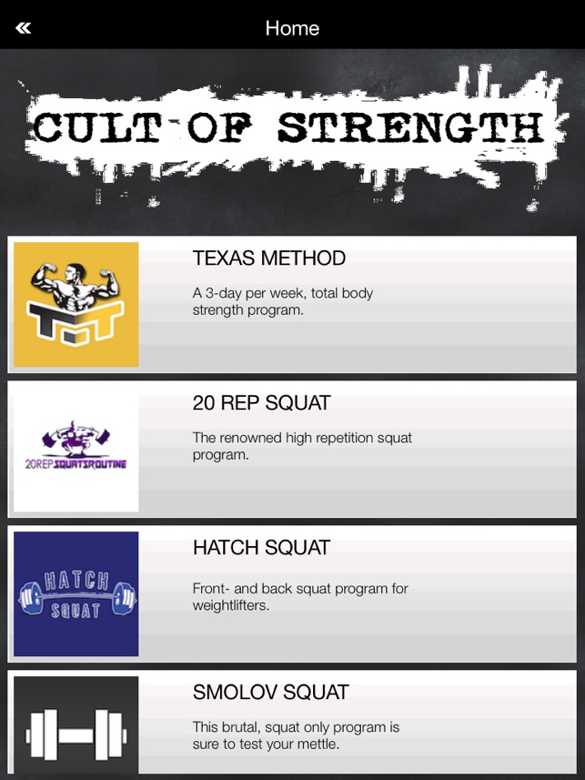 Cult Of Strength on the App Store