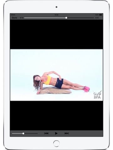 Bikini Body Lite – Bodyweight Exercises and Workouts for Abdominal, Butt and Leg Muscles iPad screenshot