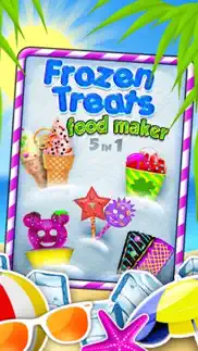 frozen treats ice-cream cone creator: make sugar sundae! by free food maker games factory iphone screenshot 3