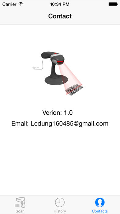 Free 2D Barcode Scanner For iPhone Screenshot 4 of 4