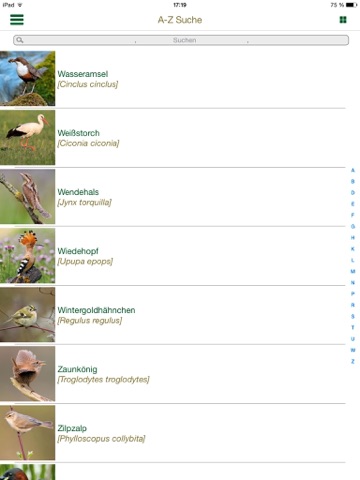 Screenshot #6 pour Vögel bestimmen – erkennen Sie heimische Vogelarten in der Natur und im Garten an Stimme, Gefieder und Lebensraum