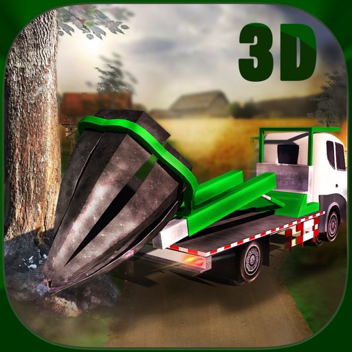 Tree Mover Farm Tractor 3D Simulator Icon