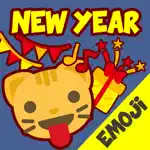 New Year Emoji - Holiday Emoticon Stickers & Emojis Icons for Message Greeting App Support