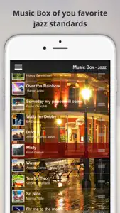 Dream Music Box - Jazz Standards & Natural Ambience for Sleeping & Relaxation screenshot #1 for iPhone