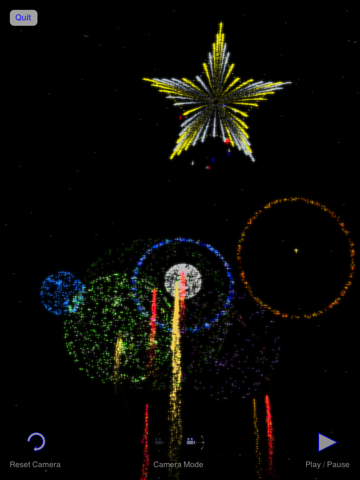 Screenshot #4 pour Fireworks Creator 3D