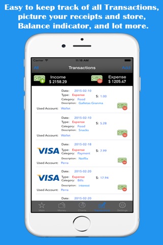 iExpense Mobile + screenshot 3